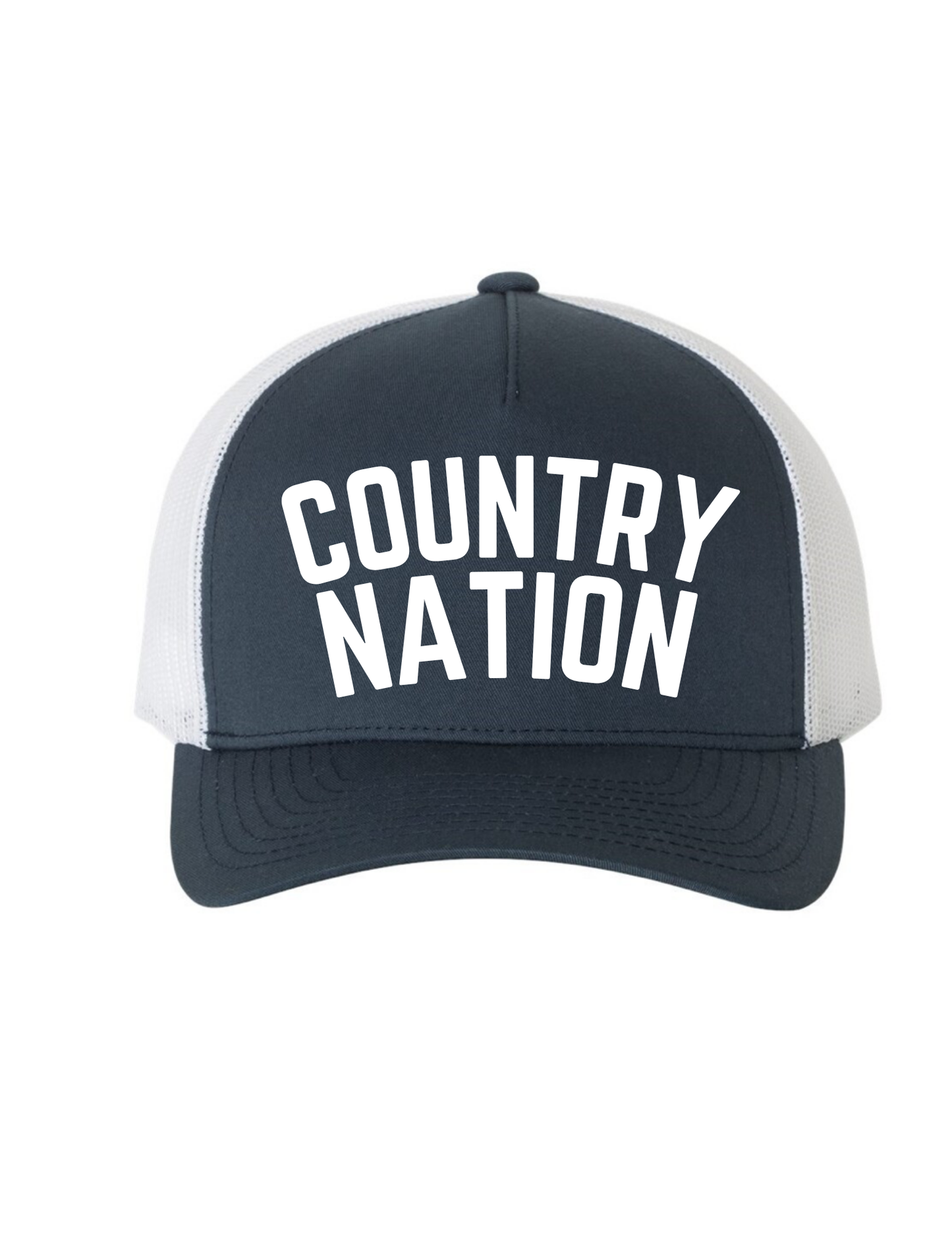 Country County Navy Trucker Hat