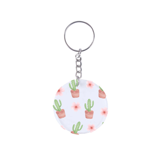 Blooming Cactus, Keychain