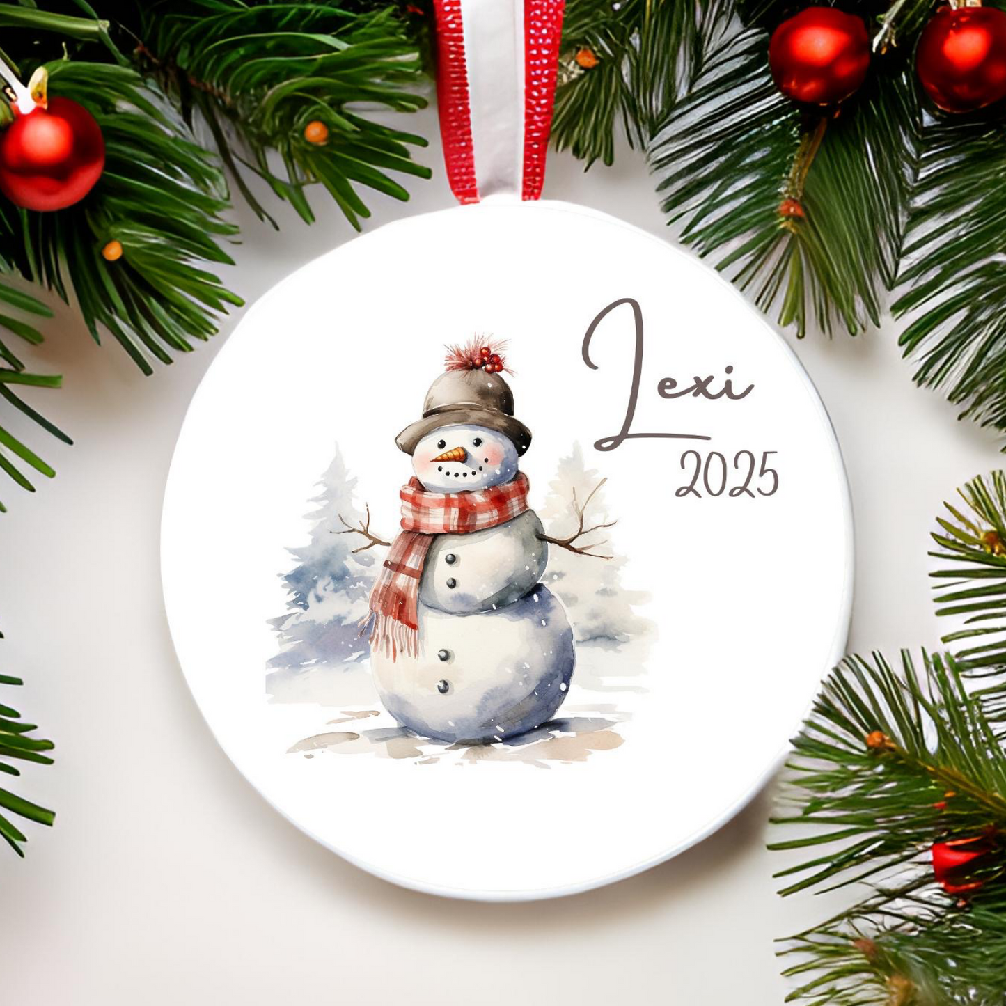 Snowman Ornament