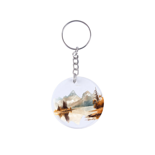 Keychain, Meadows, View, Keys, Key Tag, Gifts For Her, Gifts For Christmas, Organization 